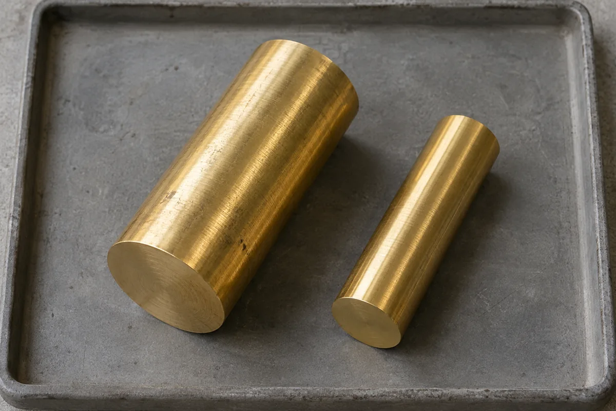 Brass (Cu-Zn) — illustrative material view