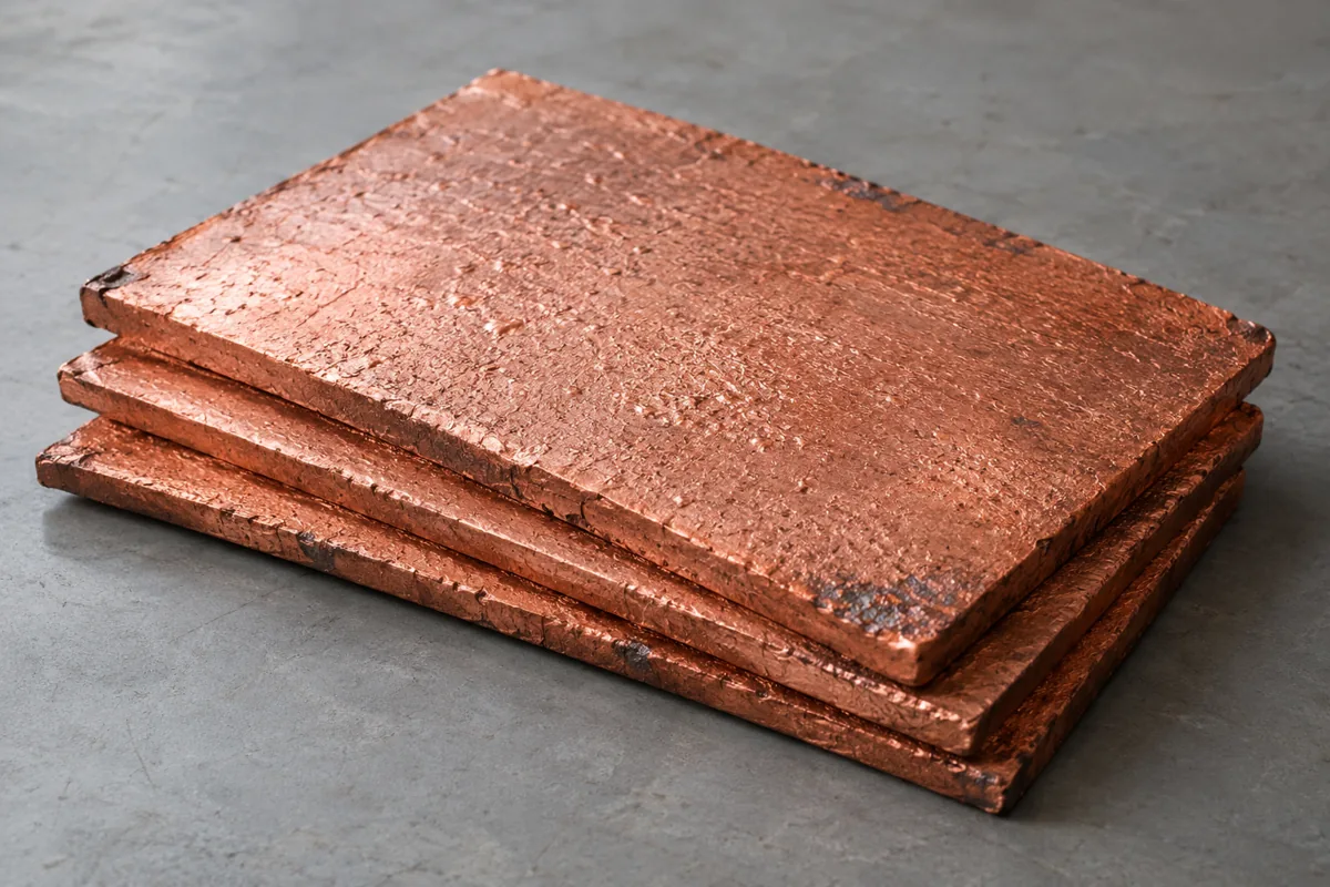 Copper Cathodes — illustrative material view