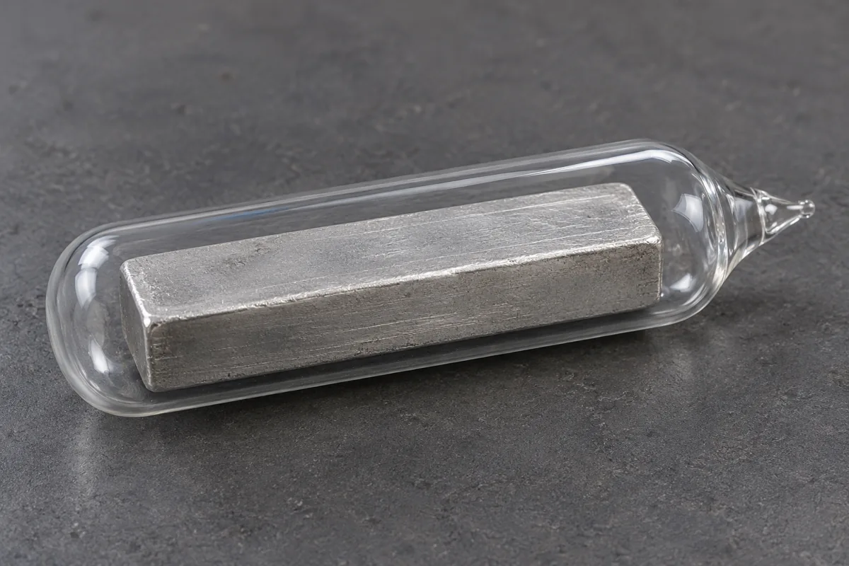 Lanthanum Metal — illustrative material view
