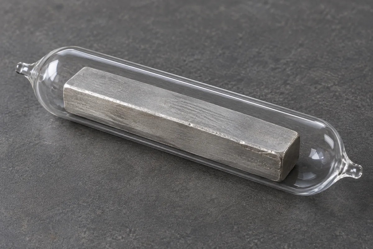 Praseodymium Metal — illustrative material view